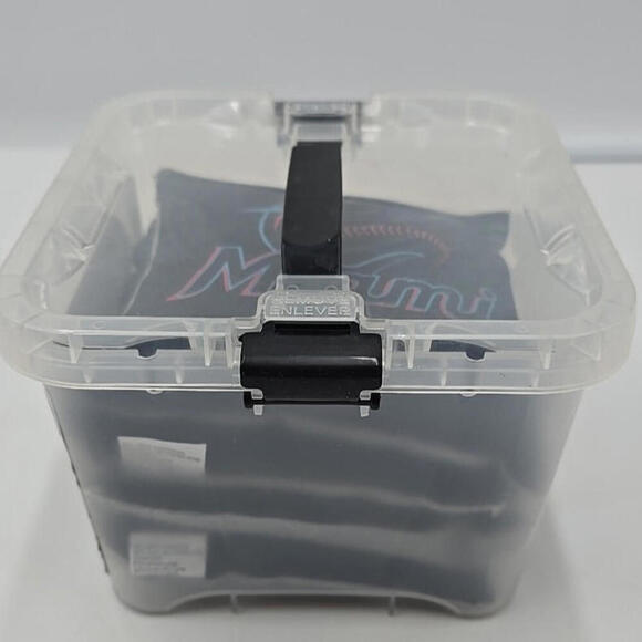 Miami MLB Marlins Corn Hole Bean Bags (SET OF 4) with Case - Picture 5 of 7